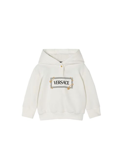 Felpa, unisex, logata. VERSACE | 1020948 1A152426WH80